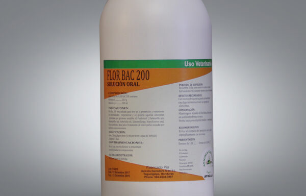 FLOR BAC 200 (aves)